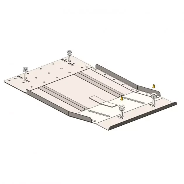 Купити Захист раздатки Kolchuga для Fiat Fullback 2016+ 2.4TDI