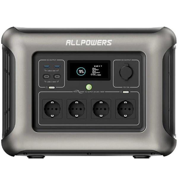 Купити Портативна зарядна станція ALLPOWERS R1500 1800Вт LiFePO4