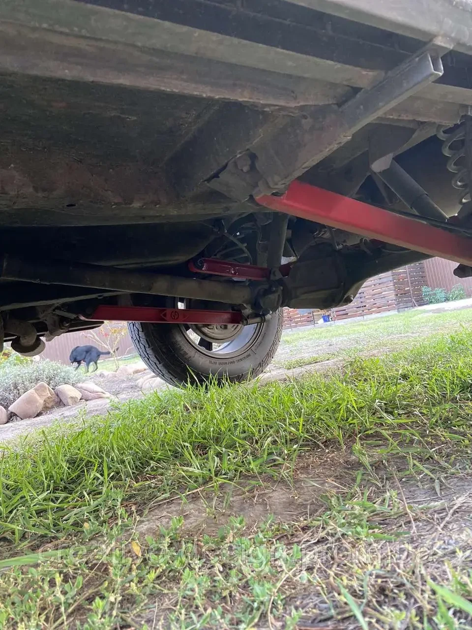 Купить Комплект усиленных продольных реактивных тяг заднего моста CreativeGarage для ВАЗ Нива "Тавр" +4