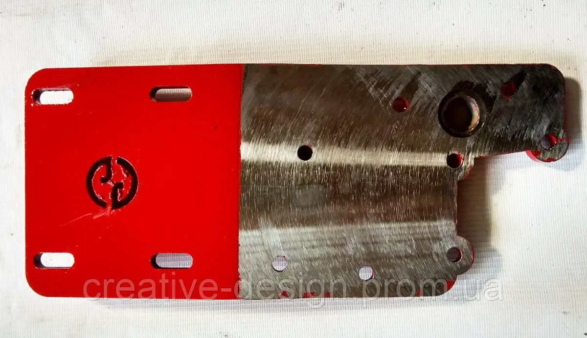 Купить Крышка картера переднего моста стальная усиленная фрезерованная CreativeGarage для ВАЗ Нива 2121-2123 под отвязанный мост