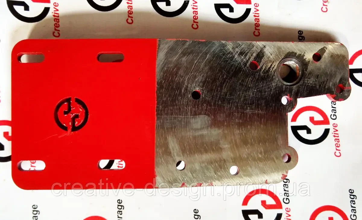 Купить Крышка картера переднего моста стальная усиленная фрезерованная CreativeGarage для ВАЗ Нива 2121-2123 под отвязанный мост