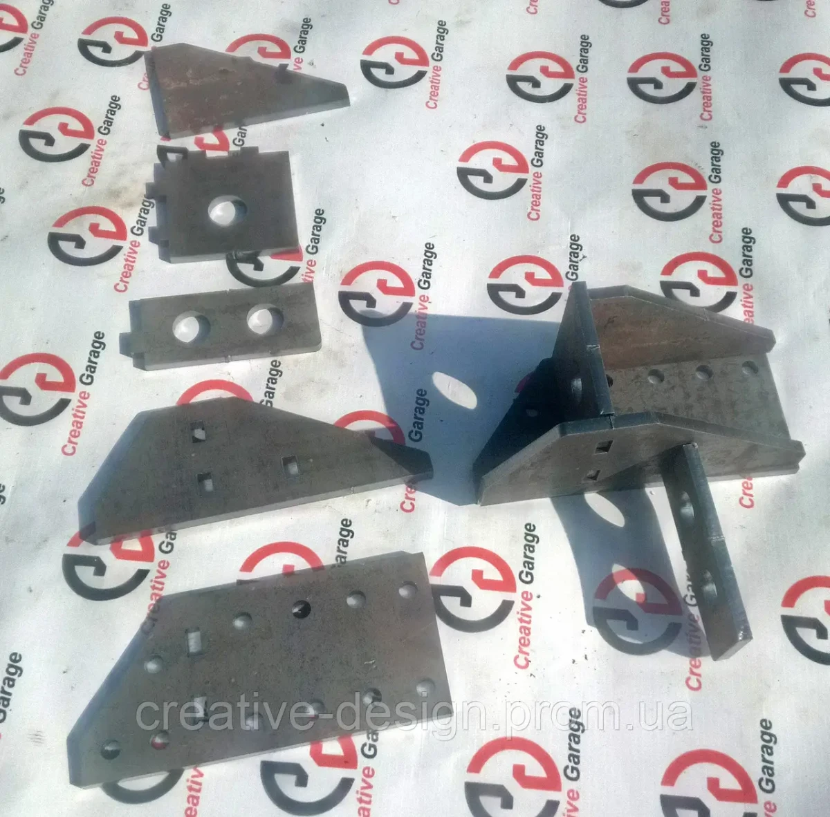 Buy Enhanced Brackets-Budynosi Creativegarage's front shock absorbers for VAZ Niva 2121-21217 Longer 4 mm pair