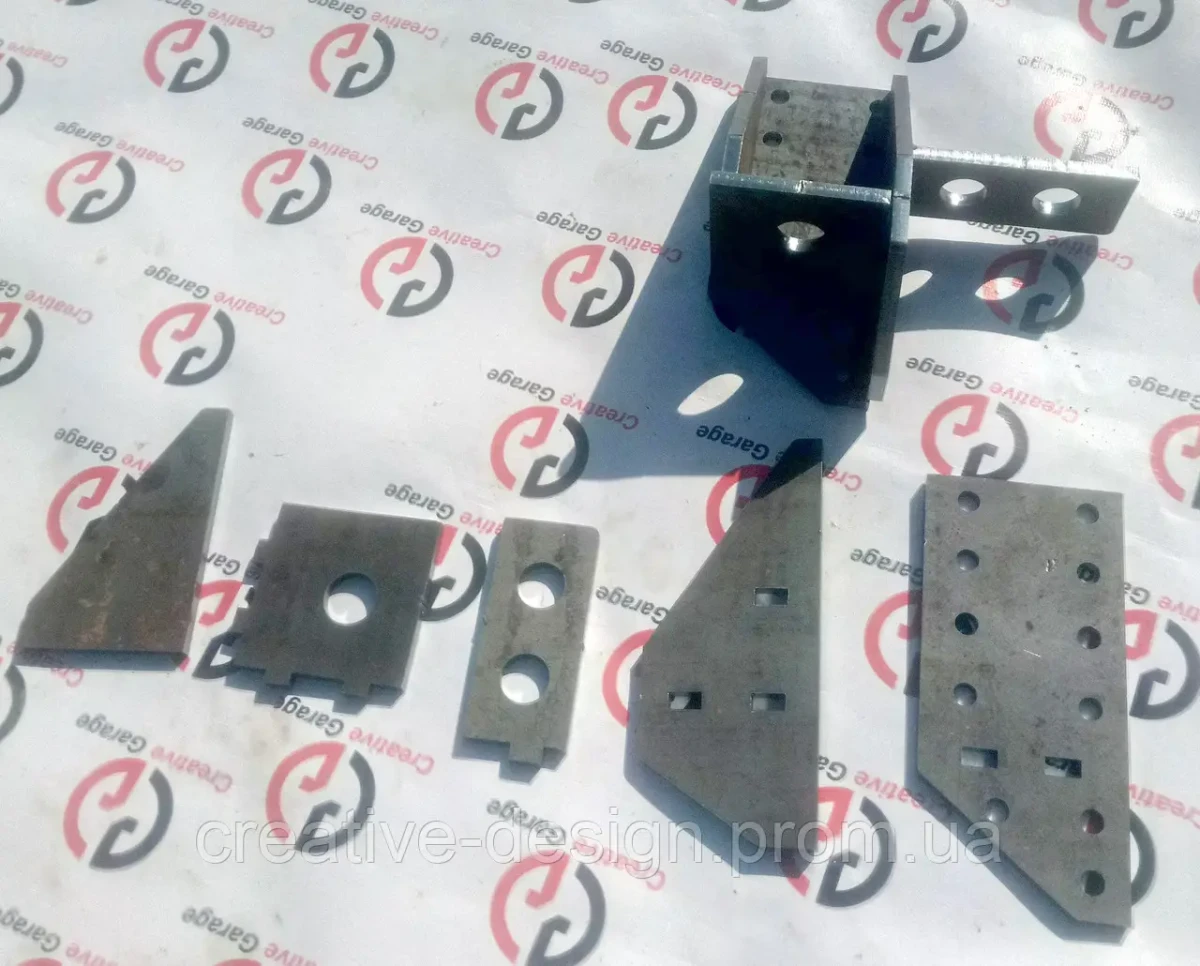 Buy Enhanced Brackets-Budynosi Creativegarage's front shock absorbers for VAZ Niva 2121-21217 Longer 4 mm pair