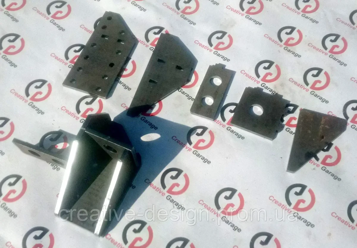 Buy Enhanced Brackets-Budynosi Creativegarage's front shock absorbers for VAZ Niva 2121-21217 Longer 4 mm pair