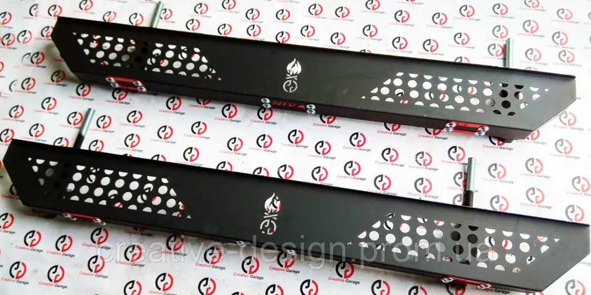 Купити Підніжки CreativeGarage для ВАЗ Нива 2121-21217 CampFire 2,0