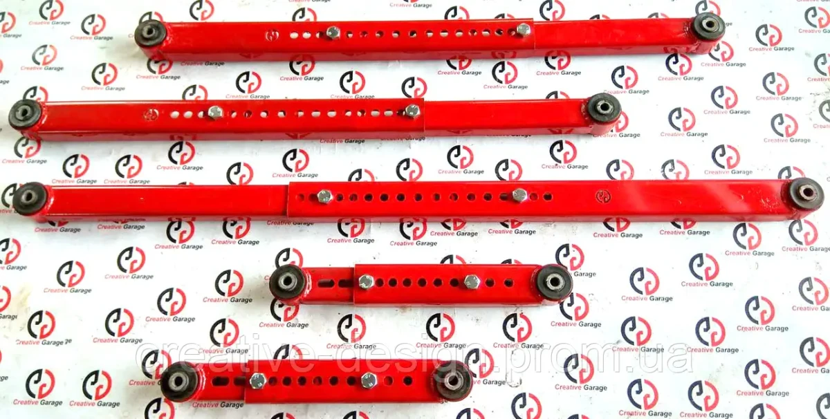 Купить Тяги заднего моста усиленные регулируемые CreativeGarage Тавр R-5 на втулках мазда для Нива ВАЗ 2121-2123