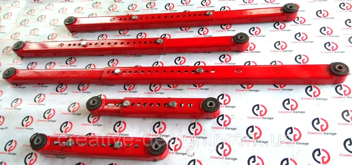 Купить Тяги заднего моста усиленные регулируемые CreativeGarage Тавр R-5 на втулках мазда для Нива ВАЗ 2121-2123