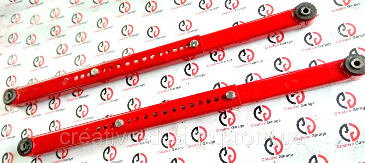 Купить Тяги заднего моста продольные нижние усиленные с регулировкой CreativeGarage Тавр RL на втулках мазда Нива ВАЗ 2121-2123