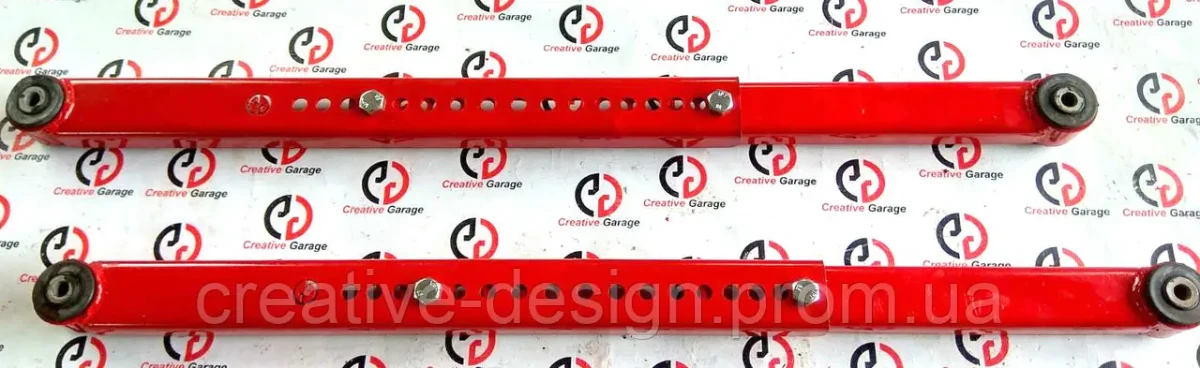 Купить Тяги заднего моста продольные нижние усиленные с регулировкой CreativeGarage Тавр RL на втулках мазда Нива ВАЗ 2121-2123