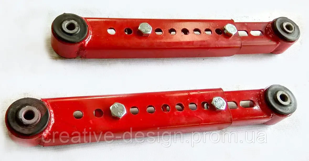 Купити Тяги заднього мосту повздовжні верхні підсилені з регулюванням CreativeGarage Тавр RS на втулках мазда для Нива ВАЗ 2121-2123