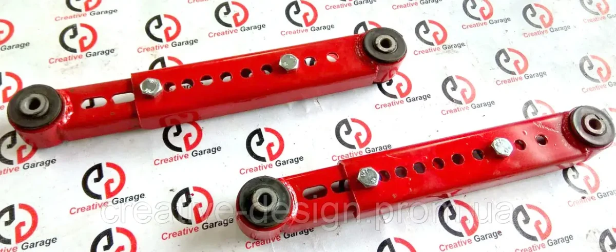 Купити Тяги заднього мосту повздовжні верхні підсилені з регулюванням CreativeGarage Тавр RS на втулках мазда для Нива ВАЗ 2121-2123