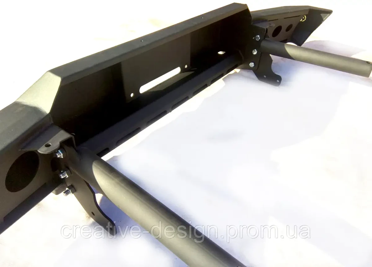 Buy Front power bumper for field VAZ 2121-21217 under the winch Rif 1.0