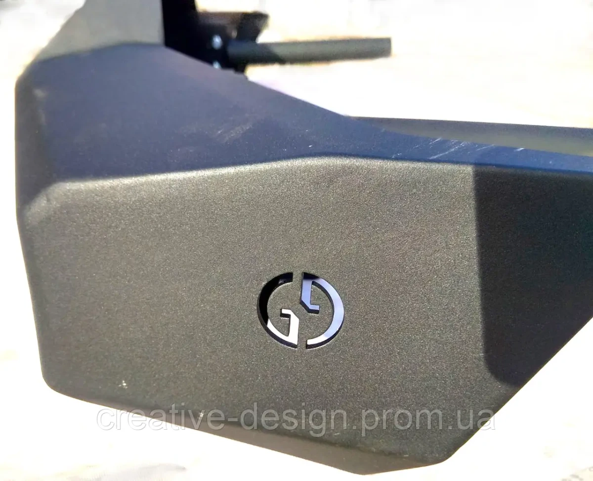 Buy Front power bumper for field VAZ 2121-21217 under the winch Rif Hard 1.1