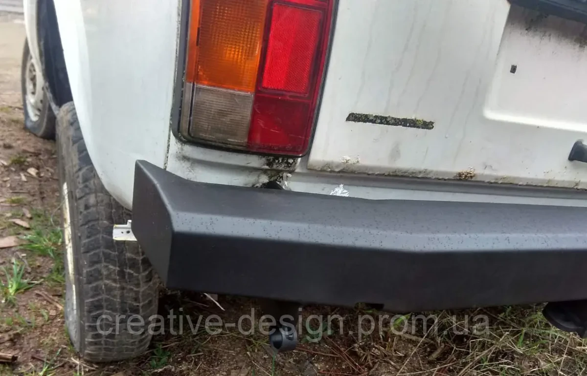 Купити Задній силовий бампер CreativeGarage для Нива 2121-21214 RIF Hard 2.0