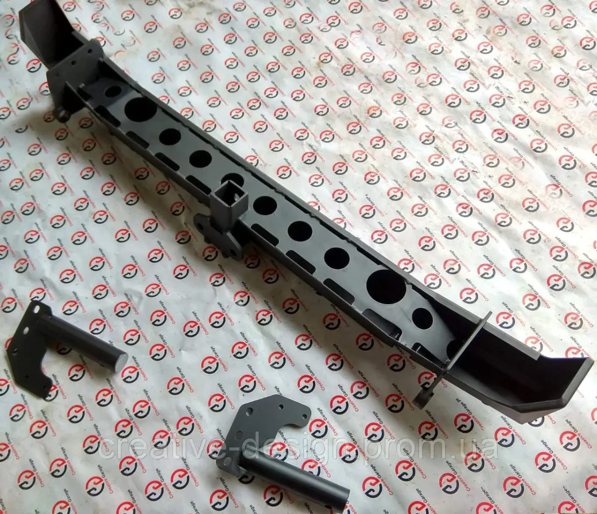 Купити Задній силовий бампер CreativeGarage для Нива 2121-21214 RIF Hard 2.0