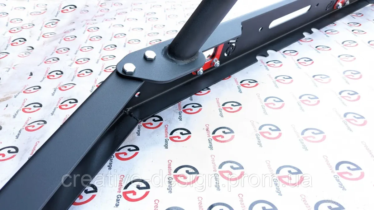 Купить Передний силовой бампер с кенгурятником CreativeGarage для Нива без платформы под лебедку CampFire 1.0D