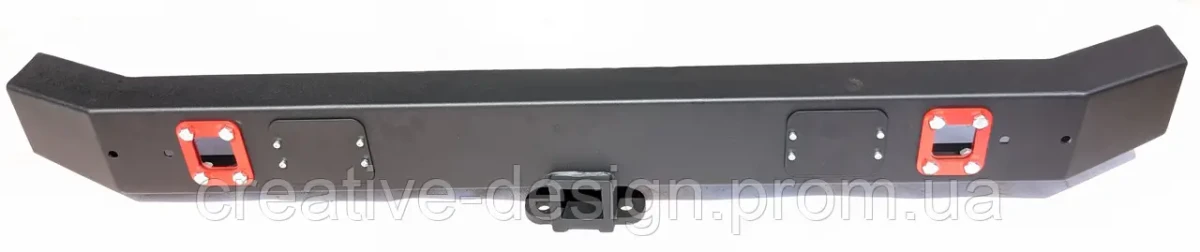 Купити Бампер полегшений задній силовий CreativeGarage для Нива CampFire 2.5 під фаркоп