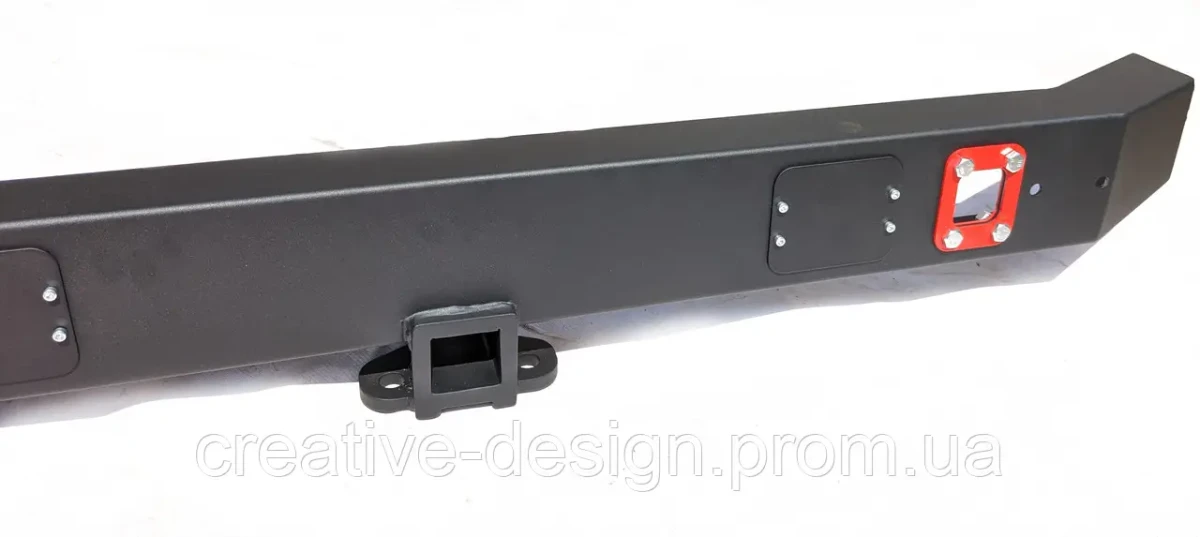 Купити Бампер полегшений задній силовий CreativeGarage для Нива CampFire 2.5 під фаркоп