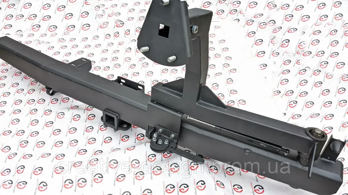 Купить Бампер задний силовой для УАЗ 452 Буханка под фаркоп с калиткой RIF 2.0