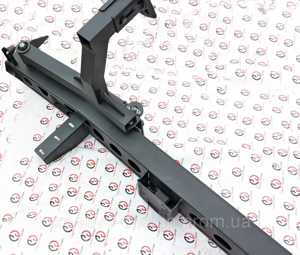 Купить Бампер задний силовой для УАЗ 452 Буханка под фаркоп с калиткой RIF 2.0