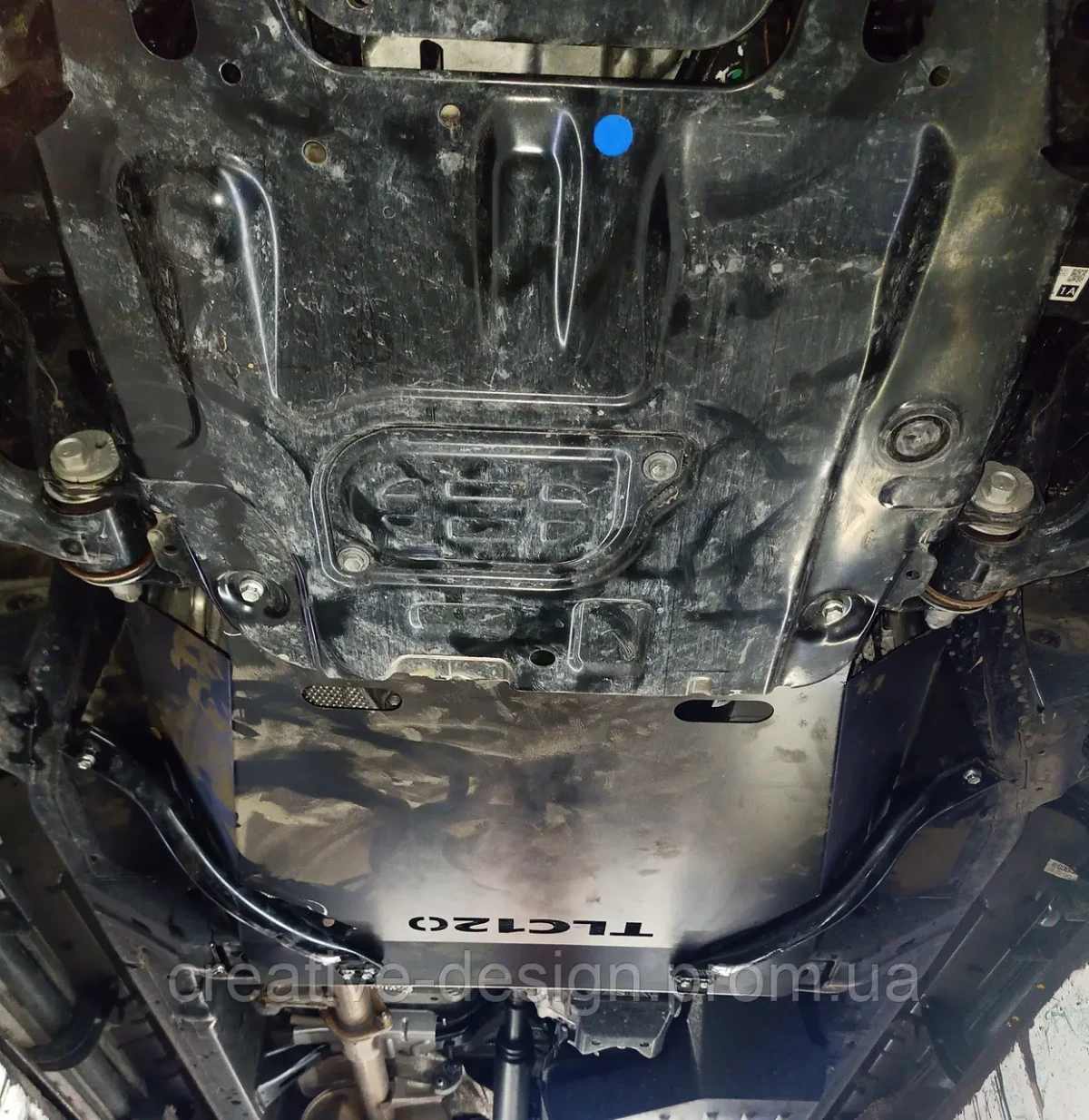 Buy Protection of the checkpoint and handouts for Toyota Land Cruiser Prado 150 from 2018