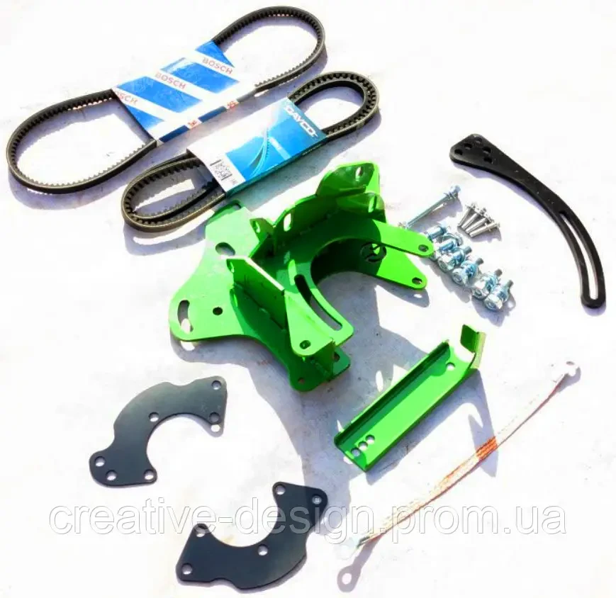Buy Creativegarage Generator Transfer Bracket for Niva 2121, 21213, 21214 With GUR Full Aquagen 2.3