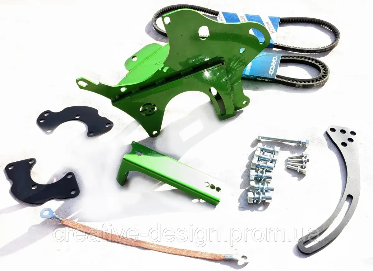 Buy Creativegarage Generator Transfer Bracket for Niva 2121, 21213, 21214 With GUR Full Aquagen 2.3