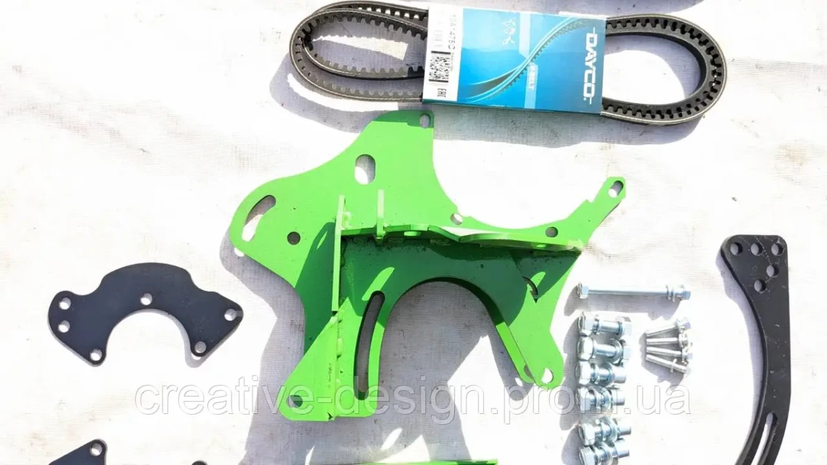 Buy Creativegarage Generator Transfer Bracket for Niva 2121, 21213, 21214 With GUR Full Aquagen 2.3