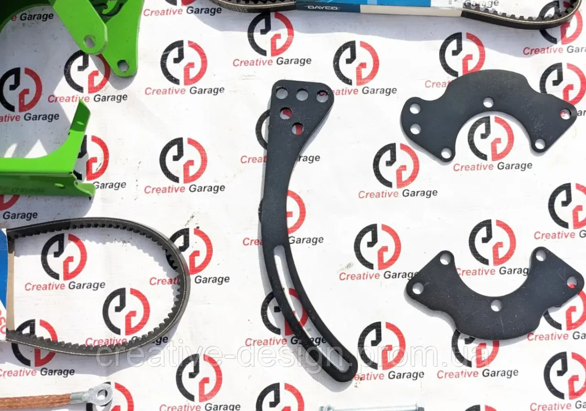 Buy Creativegarage Generator Transfer Bracket for Niva 2121, 21213, 21214 With GUR Full Aquagen 2.3