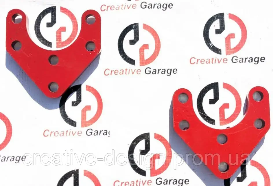 Купить Пластины смещения нижней шаровой опоры на 24 мм наружу CreativeGarage для ВАЗ Нива 2121, Нива Шевроле