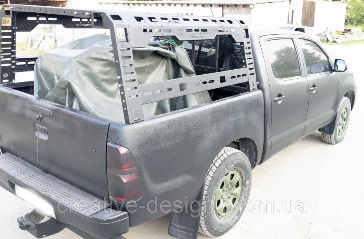 Купити Роллбар CreativeGarage на пікап в кузов Toyota Hilux 7 Vigo 2004-2015