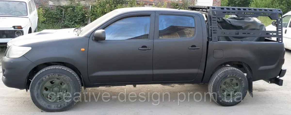 Купити Роллбар CreativeGarage на пікап в кузов Toyota Hilux 7 Vigo 2004-2015