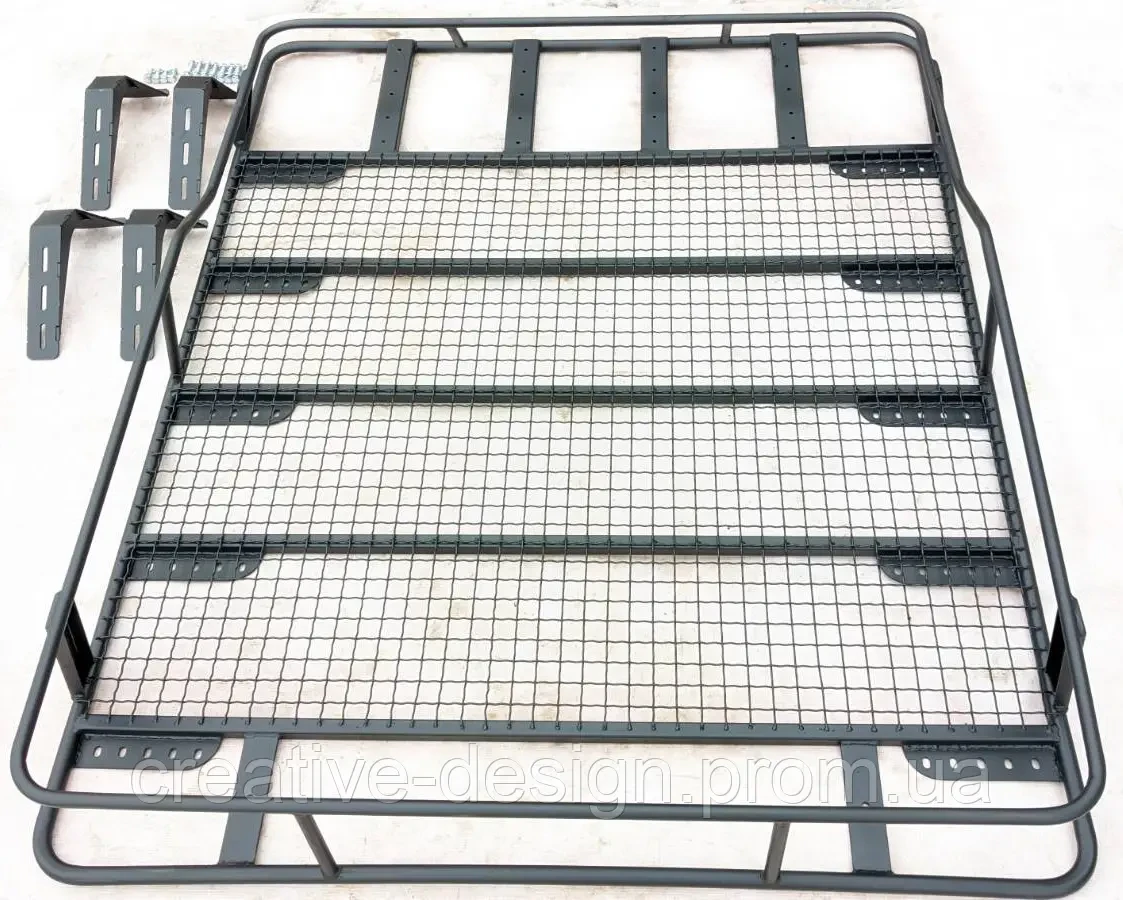 Купити Багажник експедиційний підсилений CreativeGarage Alpha Light 1.1 з посиленими кріпленнями в штатні місця ВАЗ 2123 Chevrolet Niva