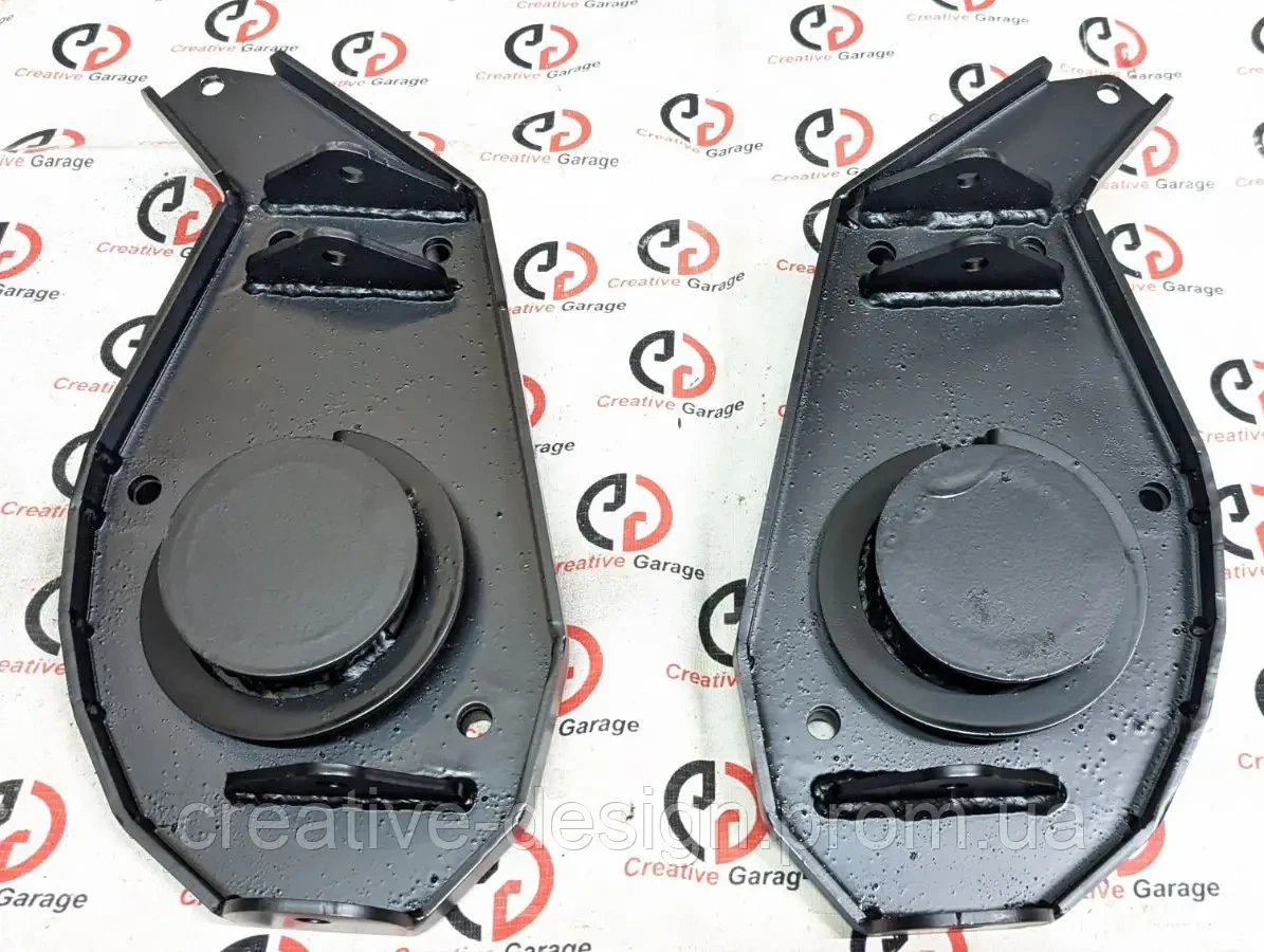 Buy Cups of springs under 2 shock absorbers and elevator front suspension Creativegarage for VAZ Niva 2121-2123