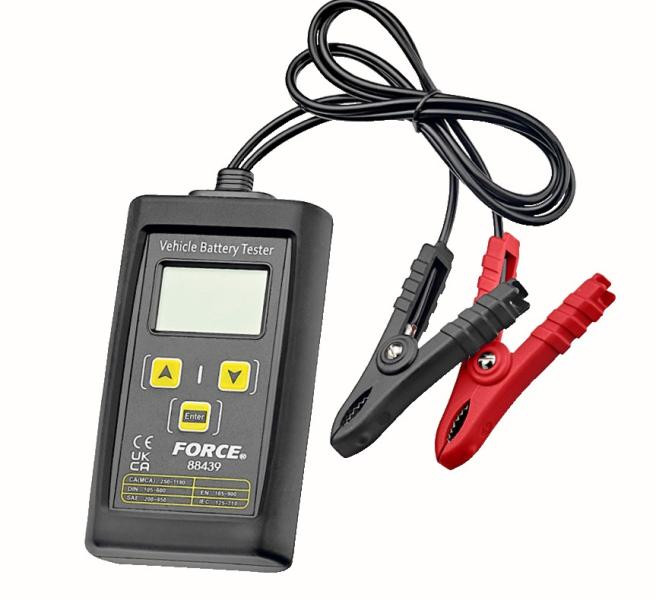 Купити Тестер автомобильных акумуляторов 12V (FORCE 88439)
