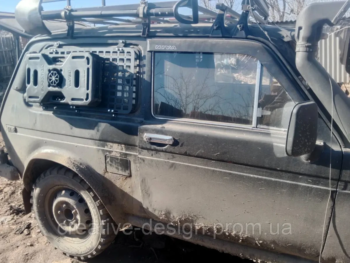 Купити Панель решітка Molle на задні бокові вікна CreativeGarage для ВАЗ Нива 2121-21214
