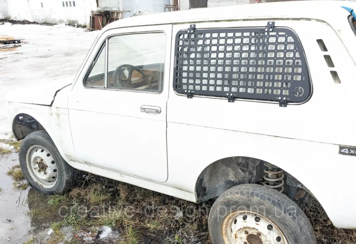 Купити Панель решітка Molle на задні бокові вікна CreativeGarage для ВАЗ Нива 2121-21214