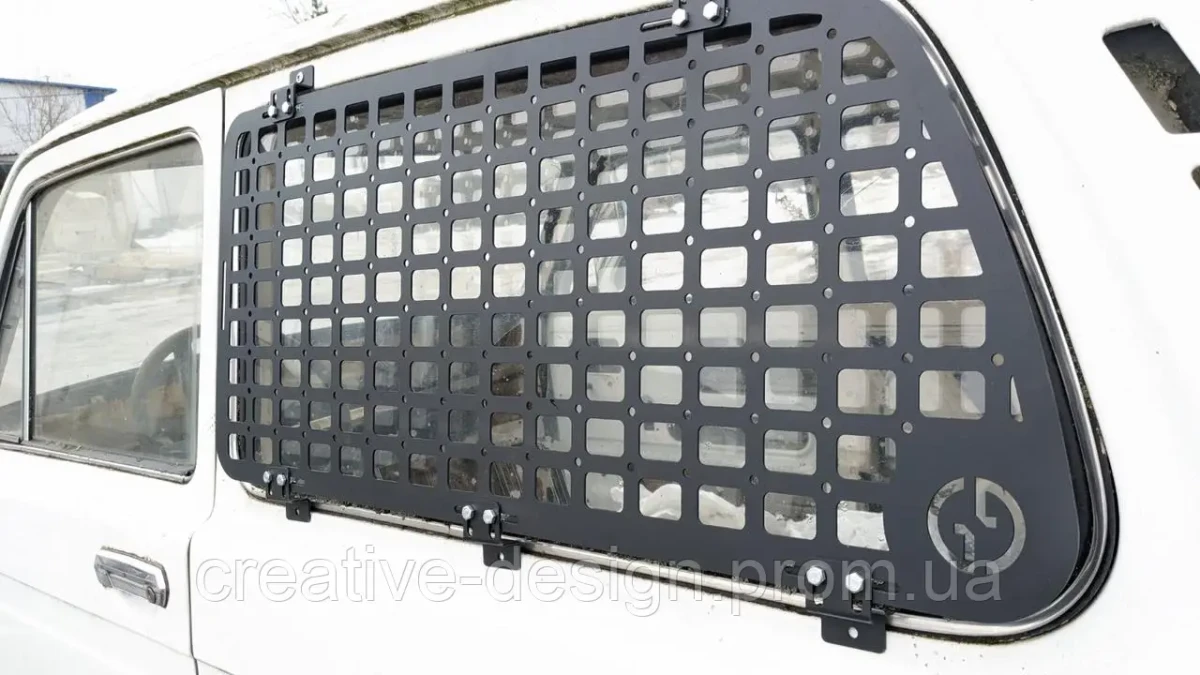 Купити Панель решітка Molle на задні бокові вікна CreativeGarage для ВАЗ Нива 2121-21214
