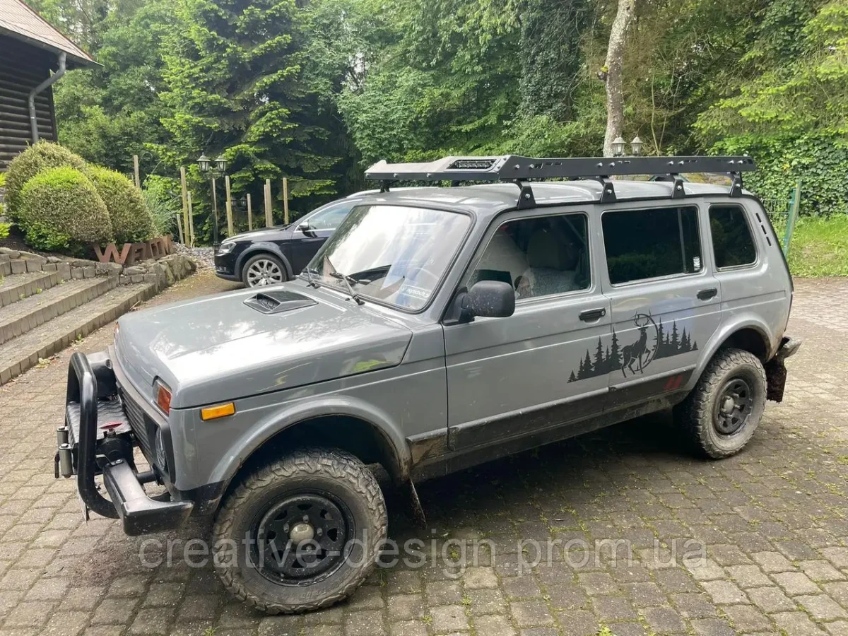 Buy Luggard Expeditionary collapsible Stealth 1.1 Creativegarage without mounts for VAZ Niva 2131