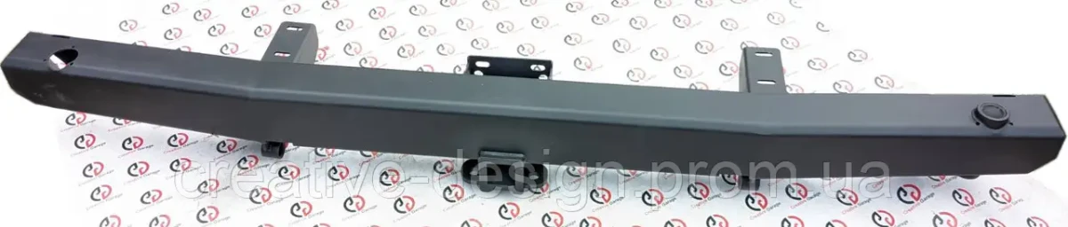 Купити Бампер задній силовий CreativeGarage для УАЗ 452 Буханка з квадратом під фаркоп RIF 2.1