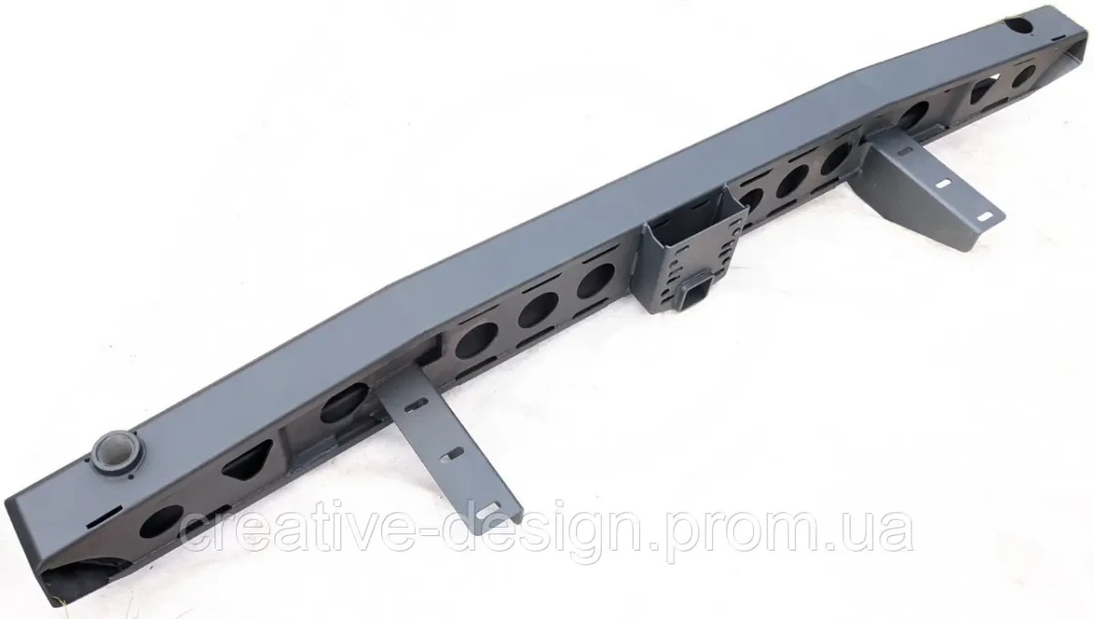 Купити Бампер задній силовий CreativeGarage для УАЗ 452 Буханка з квадратом під фаркоп RIF 2.1