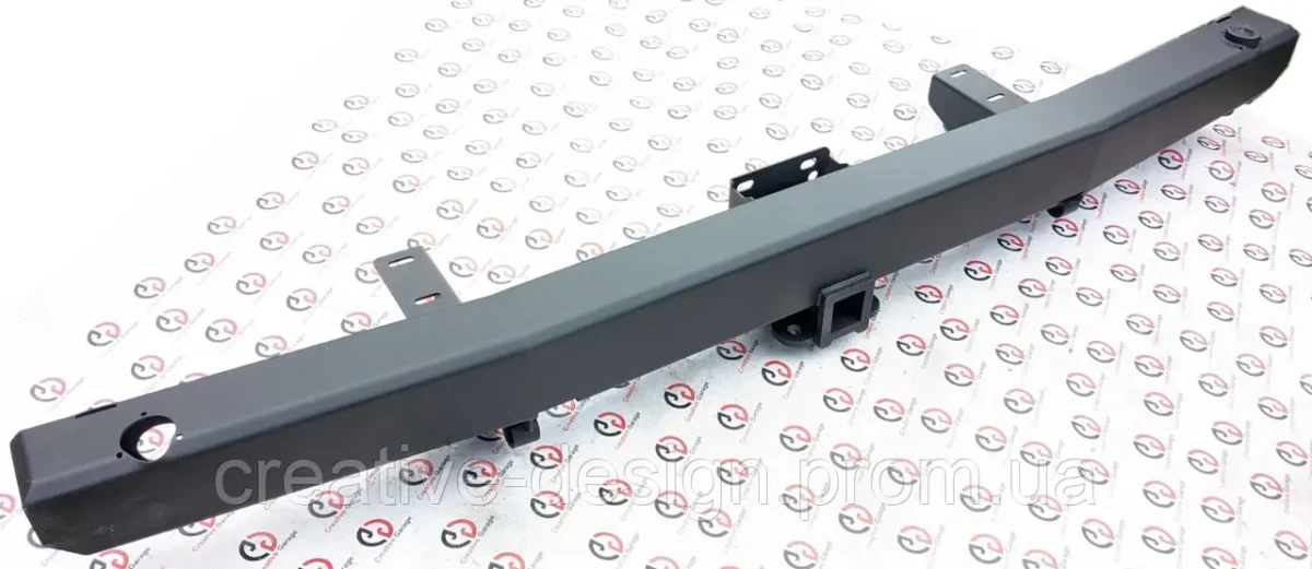 Купити Бампер задній силовий CreativeGarage для УАЗ 452 Буханка з квадратом під фаркоп RIF 2.1