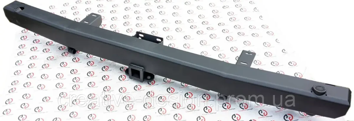 Купити Бампер задній силовий CreativeGarage для УАЗ 452 Буханка з квадратом під фаркоп RIF 2.1