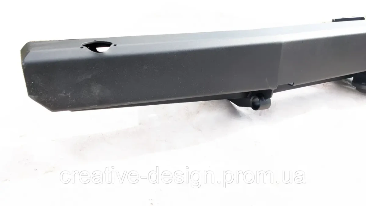 Купити Бампер задній силовий CreativeGarage для УАЗ 452 Буханка з квадратом під фаркоп RIF 2.1