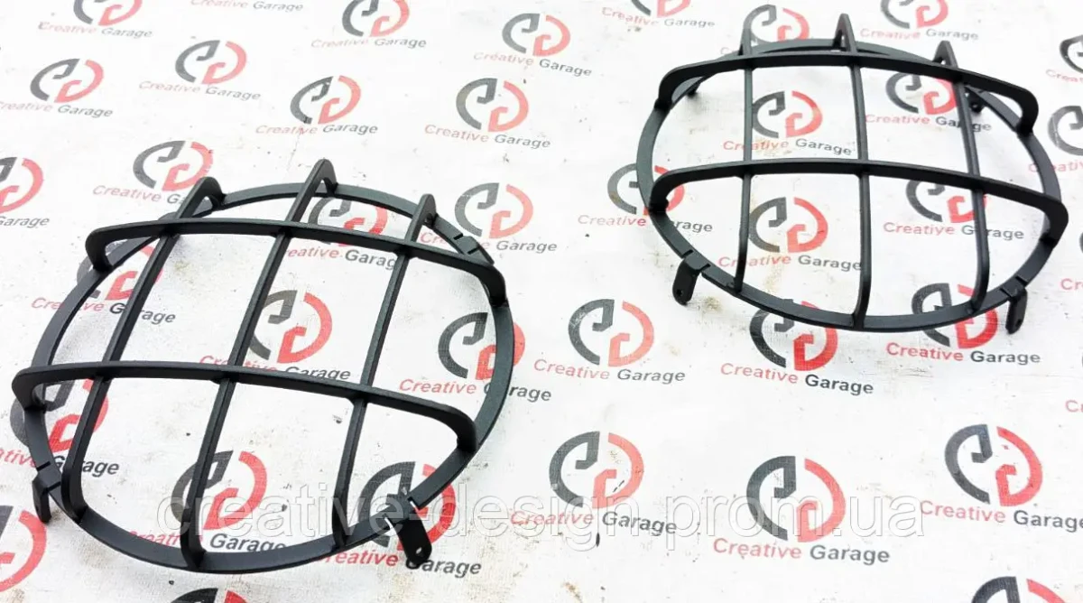 Купити Захист передніх основних фар CreativeGarage для УАЗ 452, 469, Хантер, Буханка пара