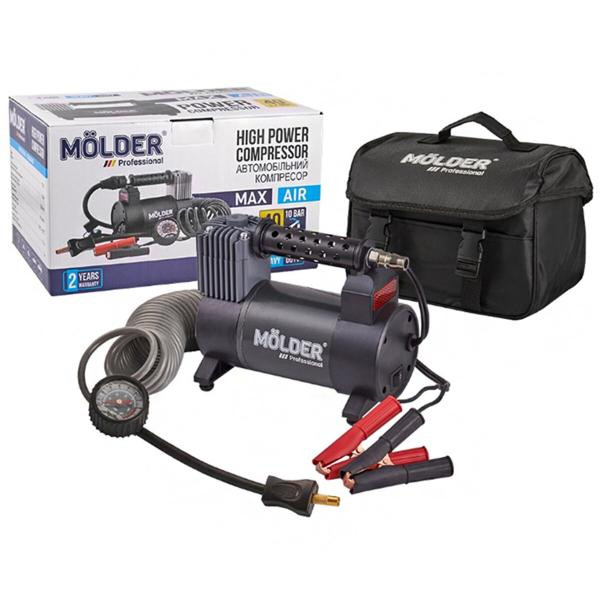 Buy Compressor Automobile Molder 12v, 170W, 10 atm, 40 l/min with MA25130 battery
