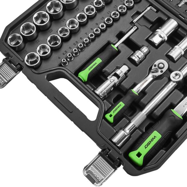 Buy Professional set of tools in the Winso Pro 1/2 Case, 1/4 "72 T, CR-V, 94OD.