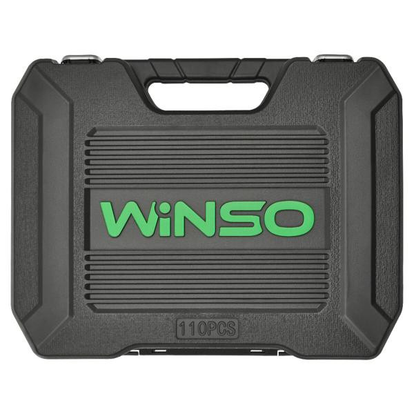 Купить Профессиональный набор инструментов в кейсе Winso Pro 1/2", 1/4" 72T, CR-V, 110ед.
