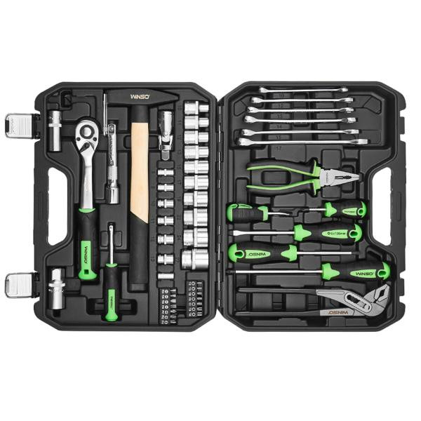 Buy Professional set of tools in the Winso Pro 1/2 Case, 1/4 "72t, CR-V, 56OD.