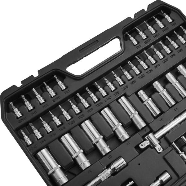 Buy Professional set of tools in the Winso Pro 1/2 ", 1/4", 3/8 "72t, CR-V, 150-day.
